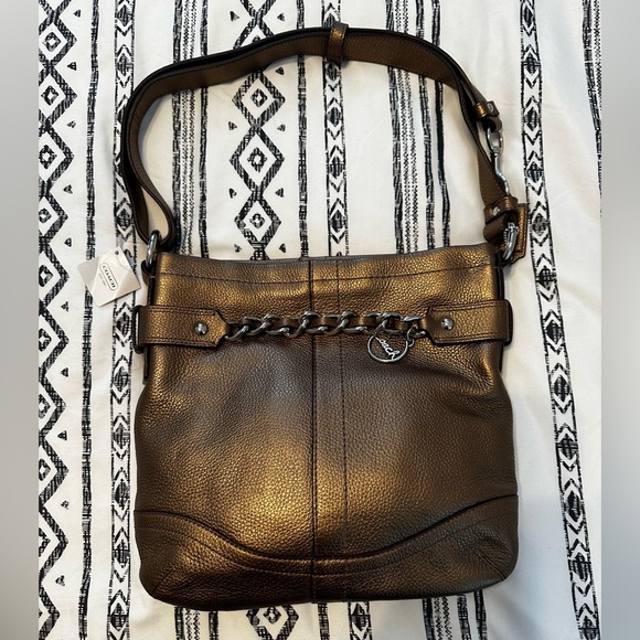 Coach Handbags - NWT - Copper Coach bag